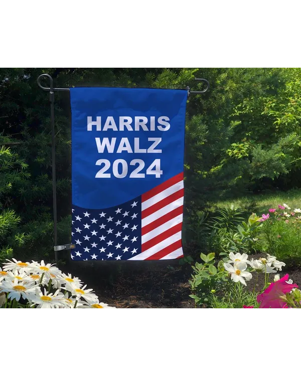 Harris Walz 2024 Flag Made in USA FG38