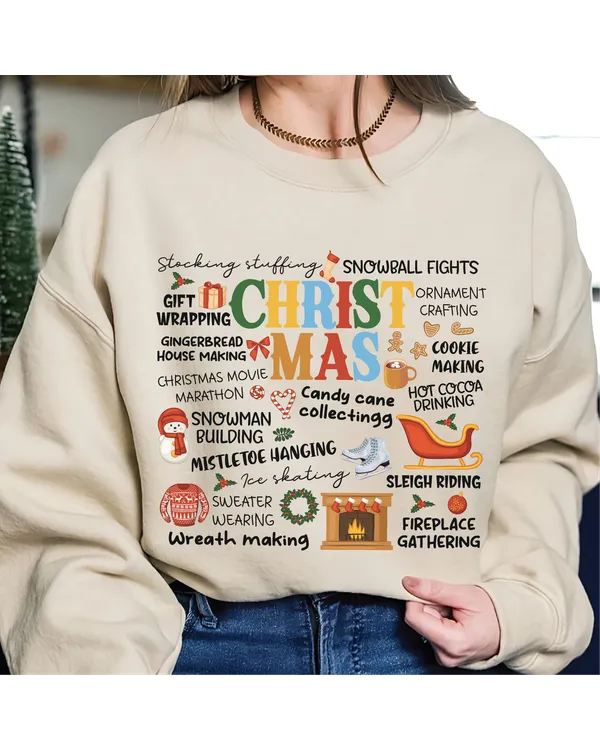 Retro Christmas Sweatshirt, In My Christmas Era Sweatshirt, Xmas Holiday Sweater, Christmas Gift, Trendy Christmas Sweater, Family Christmas