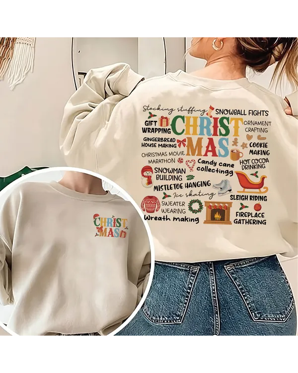 Retro Christmas Sweatshirt, In My Christmas Era Sweatshirt, Xmas Holiday Sweater, Christmas Gift, Trendy Christmas Sweater, Family Christmas