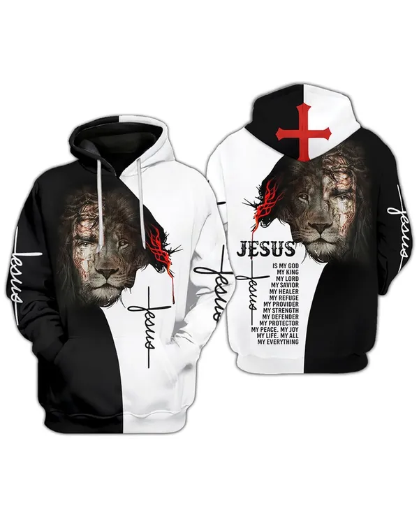AOP Unisex Standard Hoodie 2