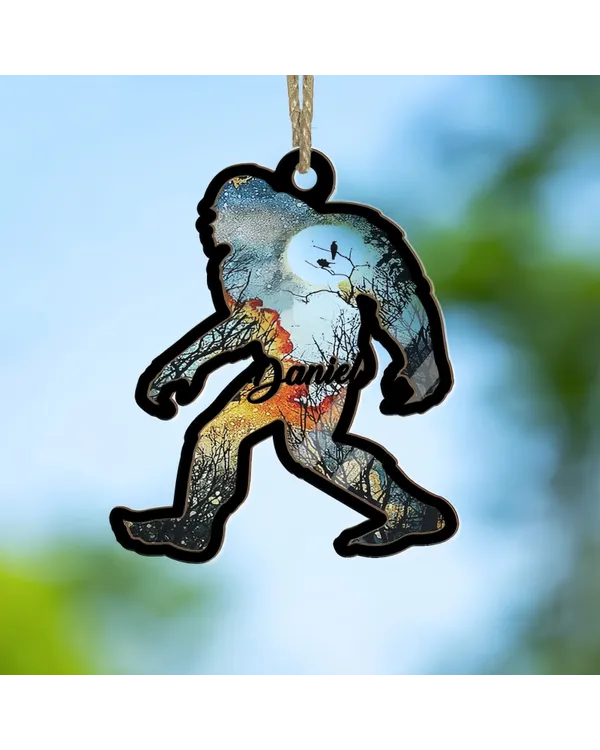 Bigfoot Christmas Ornament