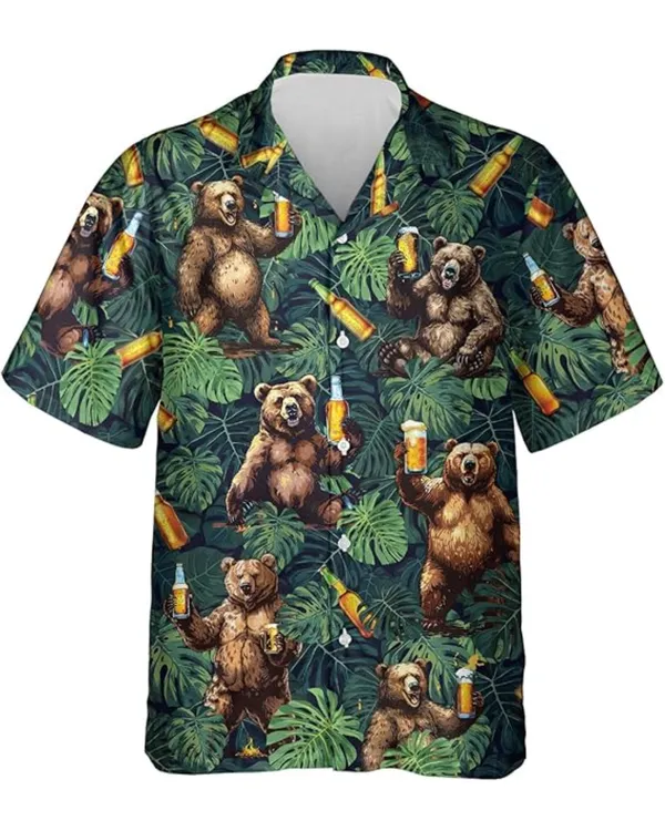 AOP Unisex Hawaiian Shirt 2