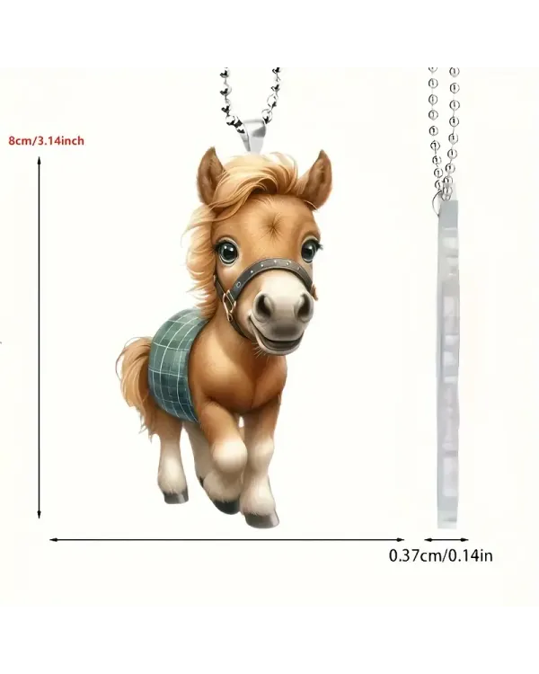 Baby Horse Arcylic Ornament - Gift For Farm , Ornament Decor 3