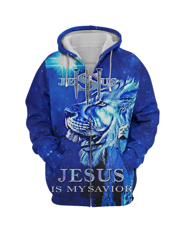 Blue Jesus Lion My Is Savior - GZH200927