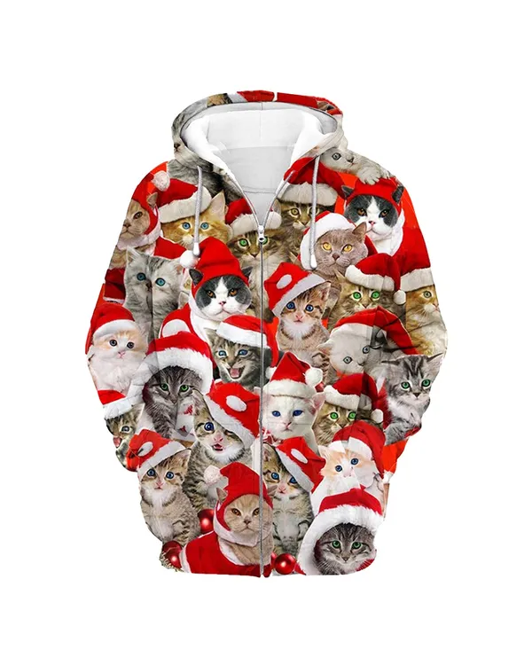 Cute Christmas Cat - CHH25096