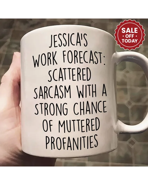 Personalized Work Forecast Mug