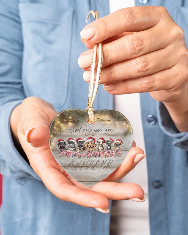Porcelain Ornament - Heart