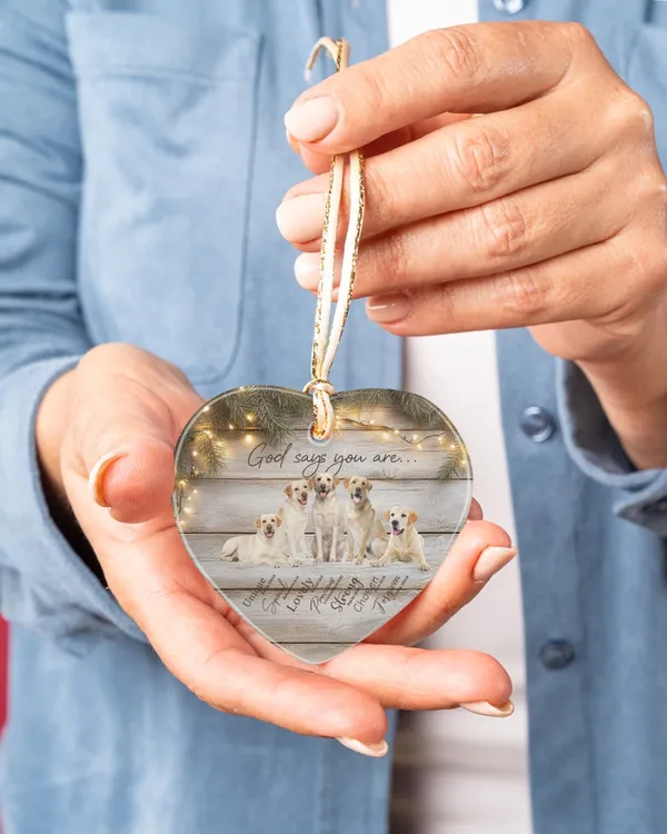 Porcelain Ornament - Heart