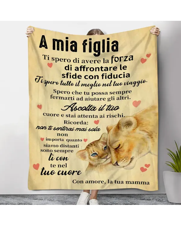 IT - Coperta A mia figlia Ti spero di avere la forza la tua mamma