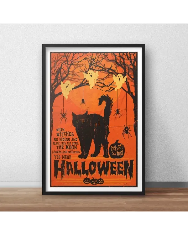 Tis Near Halloween Poster