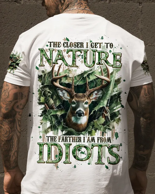 The Closer I Get To Nature 3D Shirt