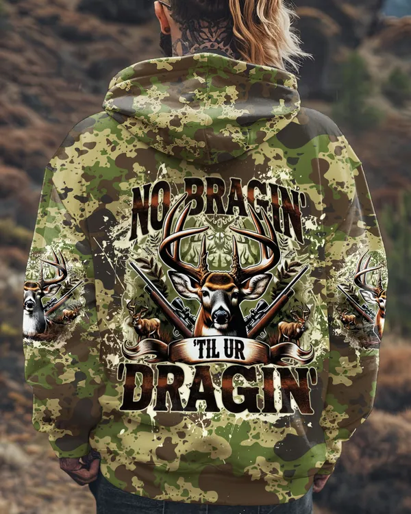 No Braging Still Ur Draging 3D Hoodie