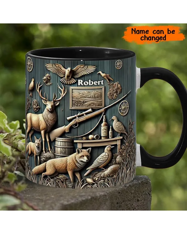 Personalized Hunting Accent Mug