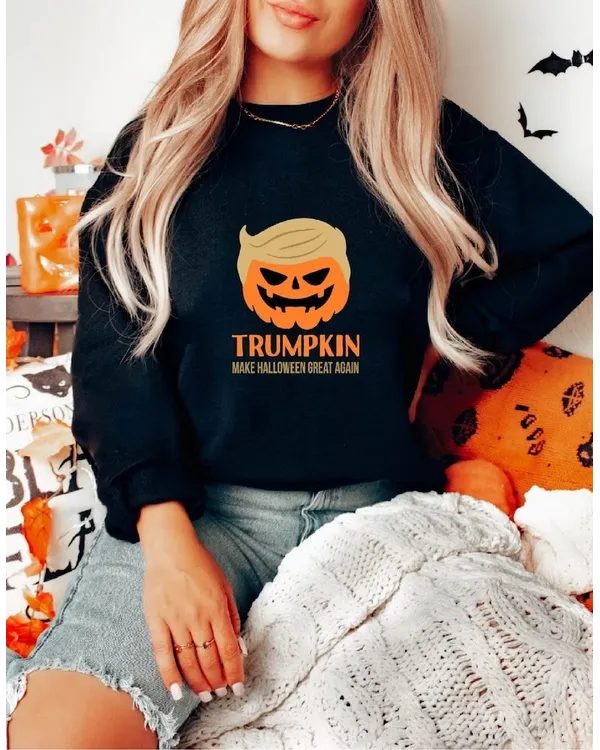 Trumpkin Make Halloween Great Again Sweatshirt