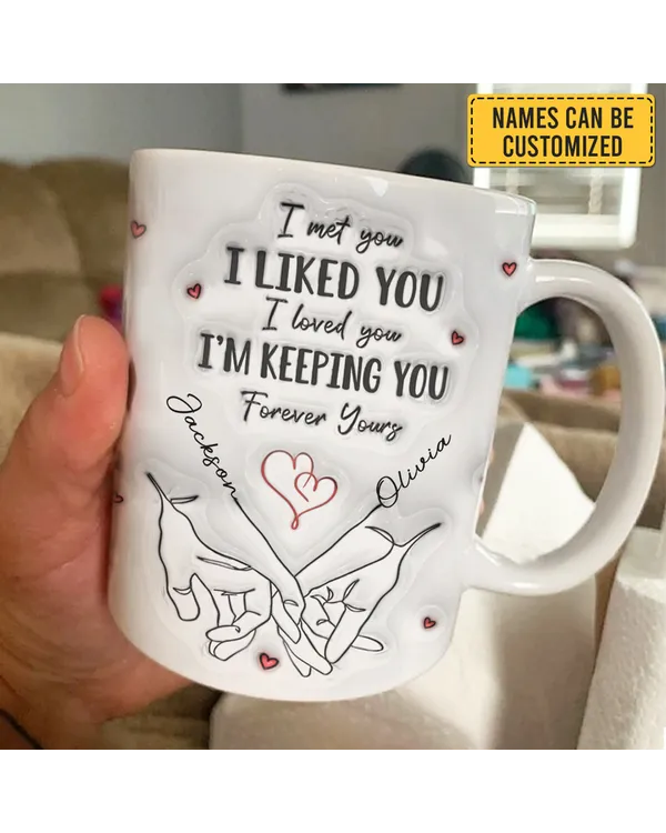 Personalized I Met You Inflate Mug