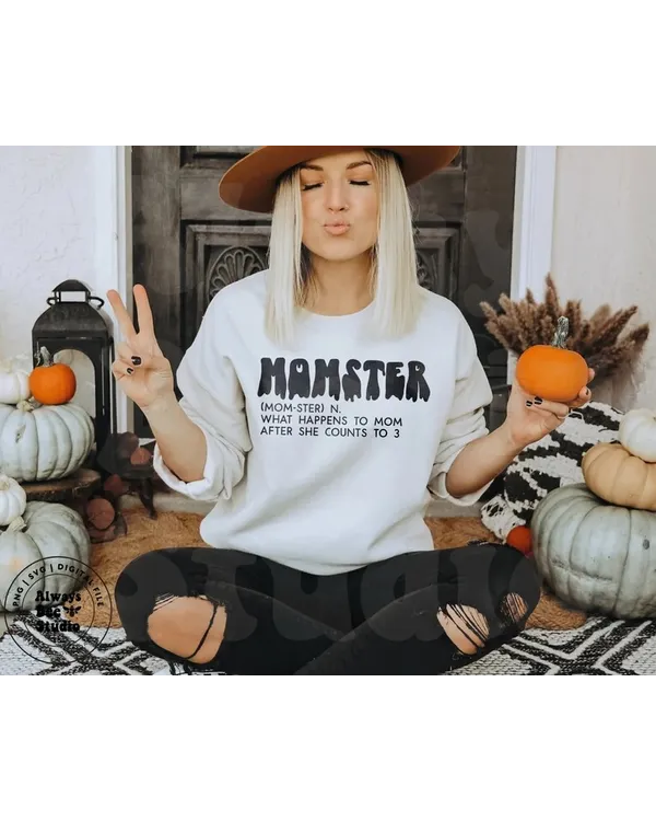 Halloween Mama Funny Halloween mom Sweatshirt