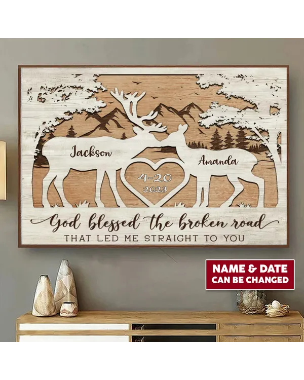 Satin Landscape Poster