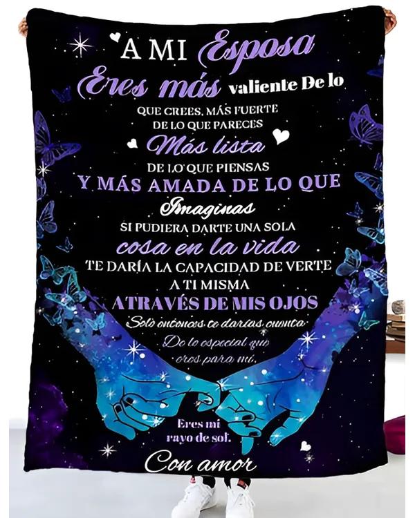 ES - MANTA A MI ESPOSA ERES MAS VALIENTE DE LO CON AMOR