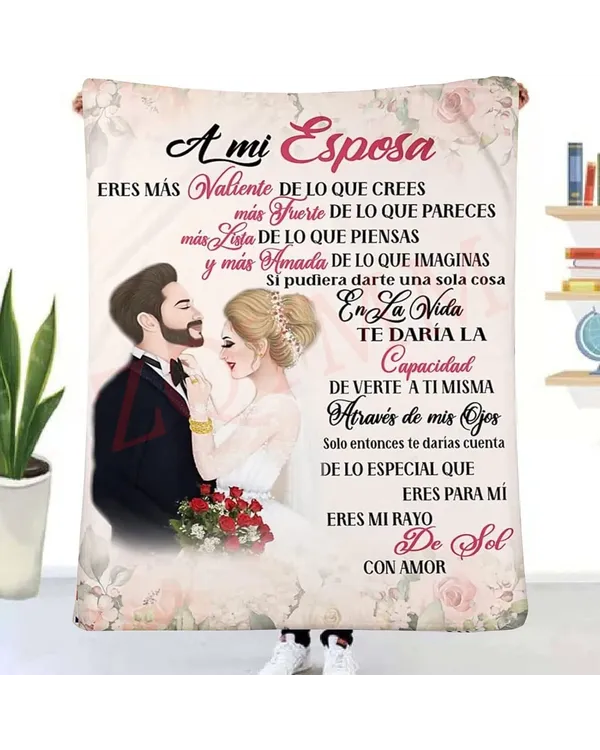 ES - MANTA A MI EPOSA ERES MAS VALIENTO DE LO QUE CREES CON AMOR