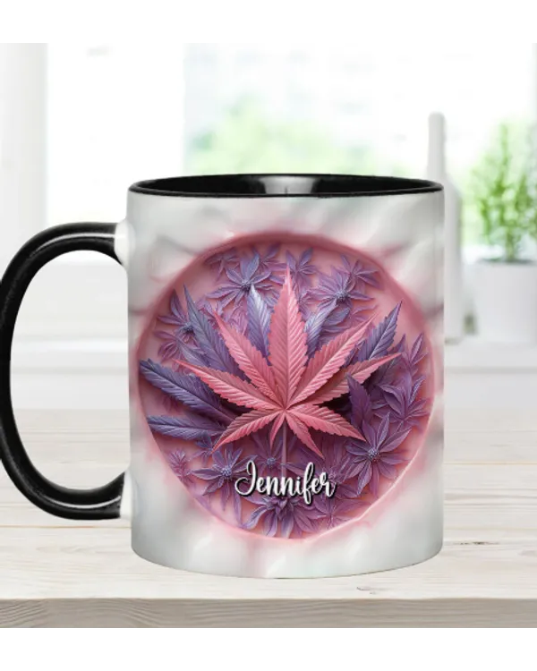 High Life - Personalized Weed Accent Mug