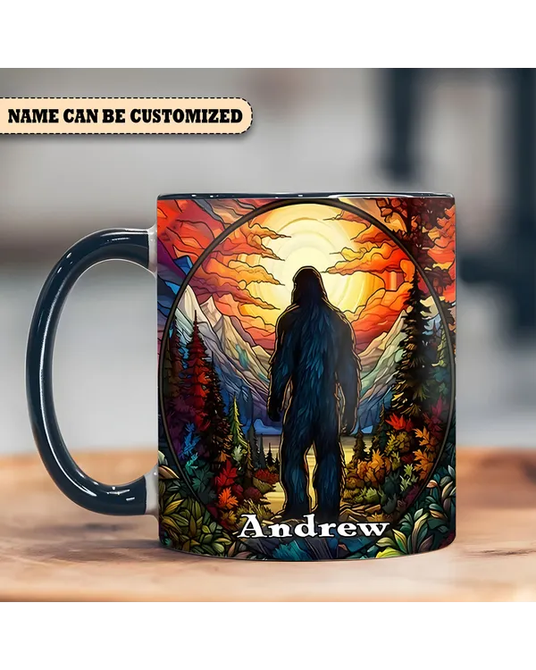 Personalized Sasquatch Accent Mug