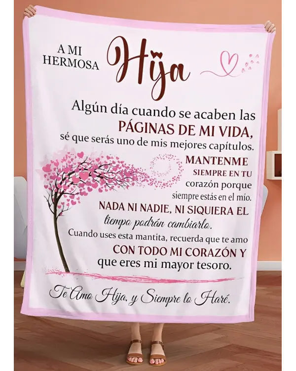 ES - MANTA A MI HERMOSA HIJA ALGÚN DÍA CUANDO SE ACABEN LAS PASGINAS DE MI VIDA