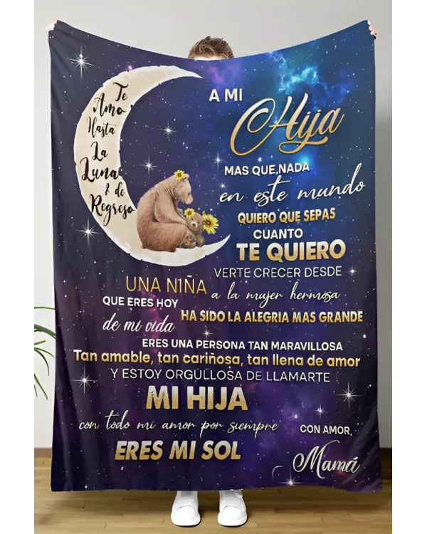 ES - MANTA A MI HIJA MAS QUE NADA EN ESTE MUNDO CON AMOR MAMÁ