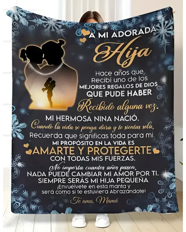 ES - MANTA A MI ADORADA HIJA HACE ANOS QUE TE AMO MAMÁ