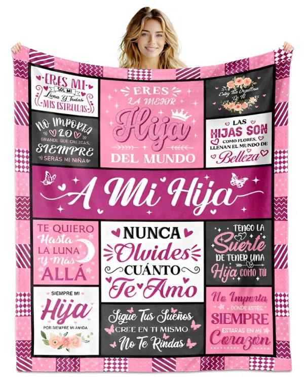 ES - MANTA A MI HIJA NUNCA OLVIDES CUANTO TE AMO