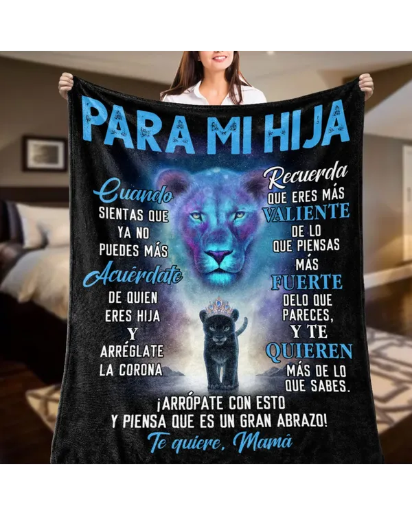 ES - Para mi hija Cuando sientas que ya no puedes más Te quiere mamá