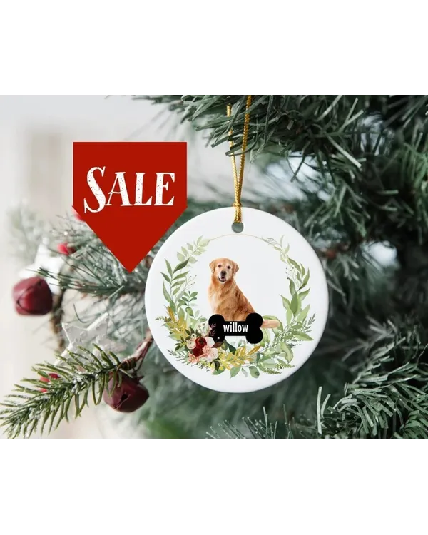 Personalized Pet Xmas Ornament