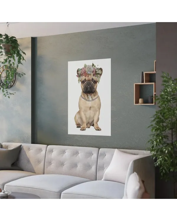 Satin Portrait Poster