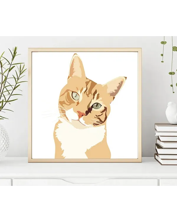 Custom Pet Portrait Poster