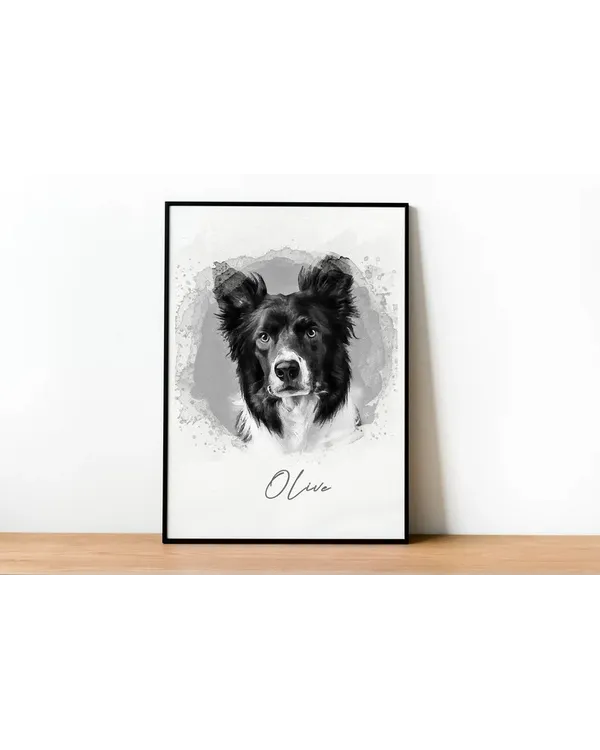 Drawings of Dogs, Pet Portraits from Photo