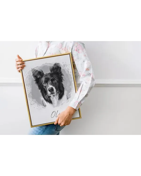 Satin Portrait Poster