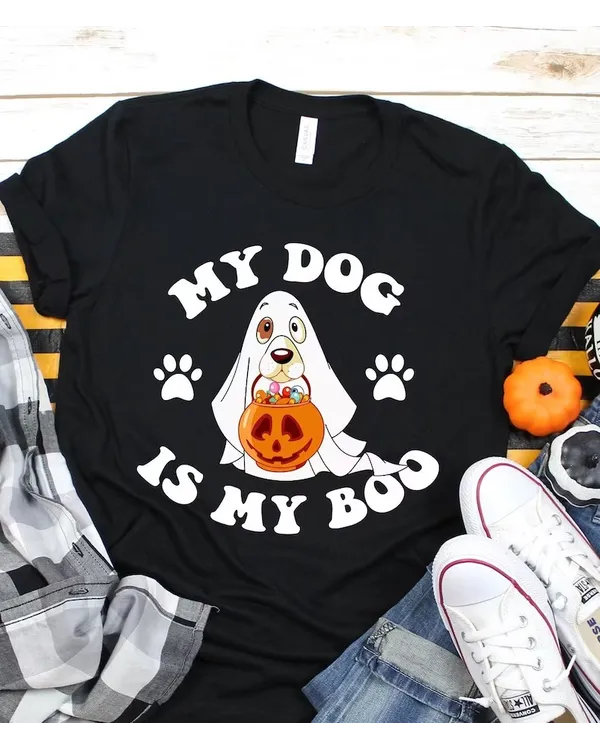 My Dog is My Boo Halloween Shirt