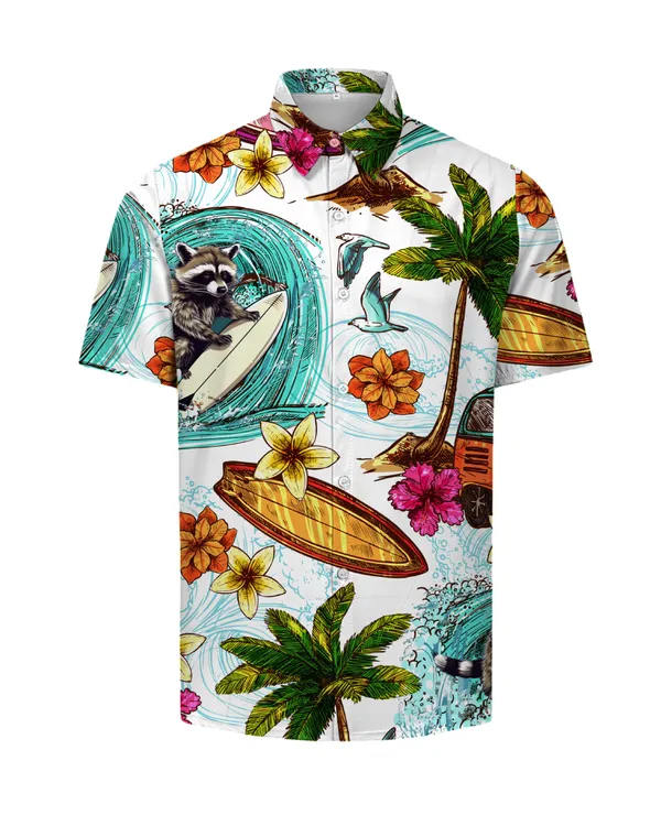 AOP Unisex Hawaiian Shirt 2