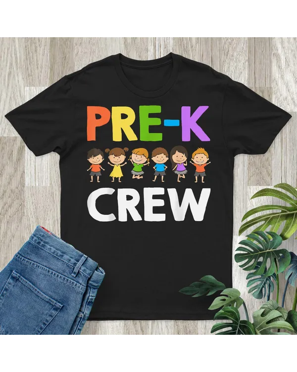 Funny Preschool Design For Men Women PreK Preschool Teacher Shirt - Unisex Standard T-Shirt Unisex Standard T-Shirt