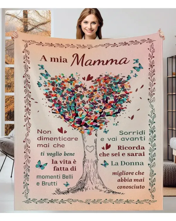 Coperta A mia Mamma La Donna migliore che abbia mai conosciuto