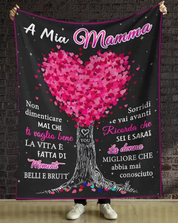 Coperta A mia Mamma La vita è fatta di momenti Belli e Brutti
