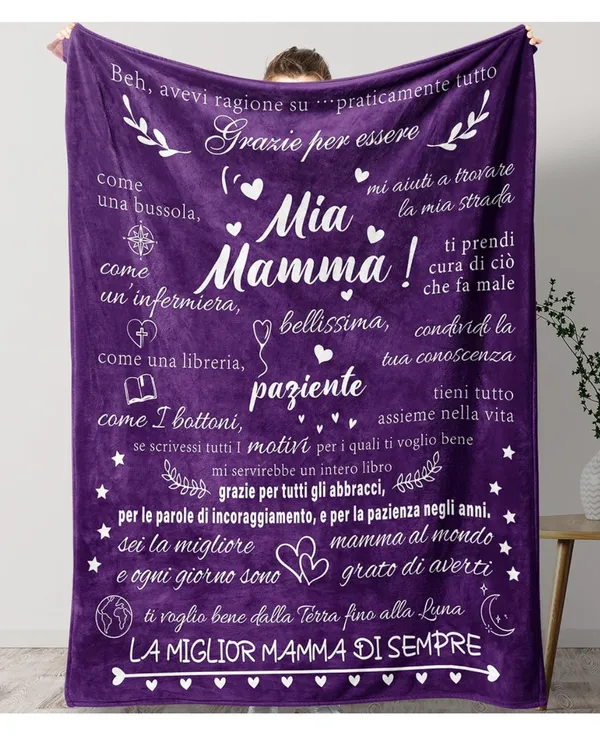 Coperta mia Mamma avevi ragione su... praticamente tutto