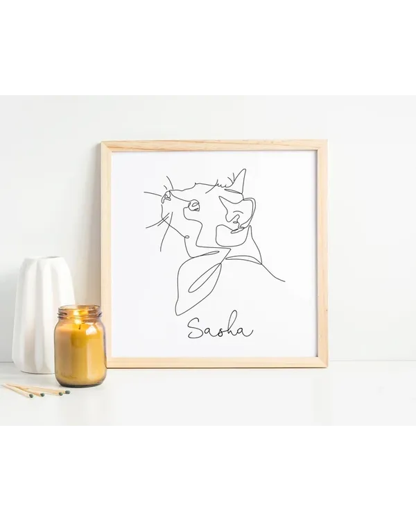 Satin Square Poster