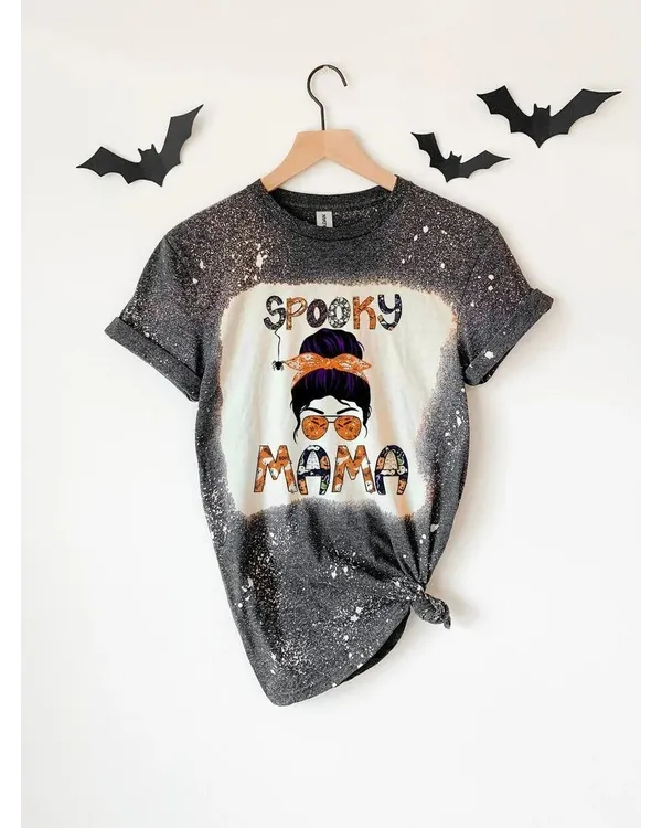 Spooky Mom Shirt, Halloween Mom Shirt, Halloween Shirt for Mom