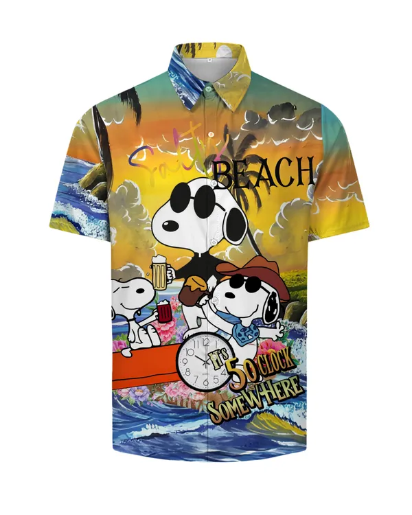 AOP Unisex Hawaiian Shirt 2