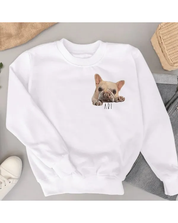 Custom Pet Sweater Crewneck Custom Dog Wear