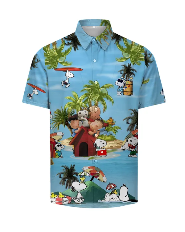 AOP Unisex Hawaiian Shirt 2