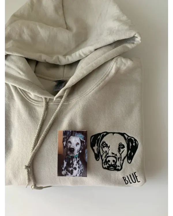Embroidered Unisex Hoodie
