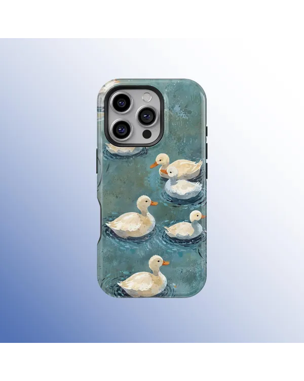 Cute Ducks Cottagecore Animal Art Phone Case Phonecase
