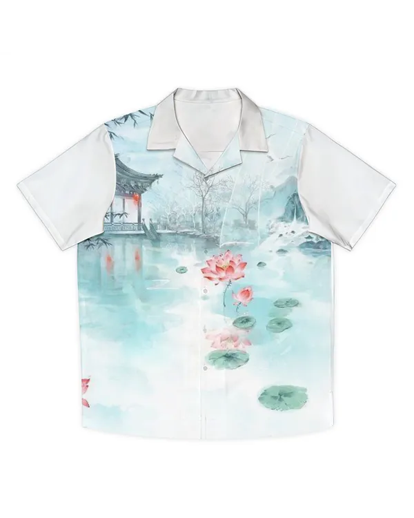 AOP Unisex Hawaiian Shirt 2