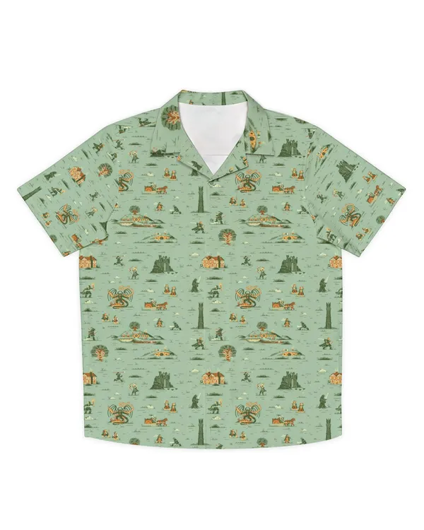 AOP Unisex Hawaiian Shirt 2
